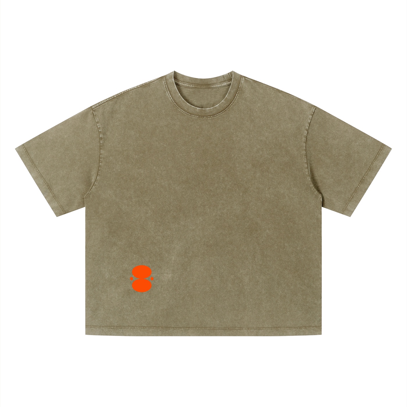 Wash Crudo Low Logo Tee — view 8