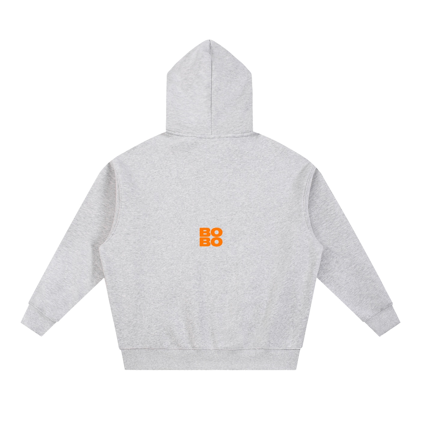 Oversized  Crop Back logo BOBO Hoodie — view 5
