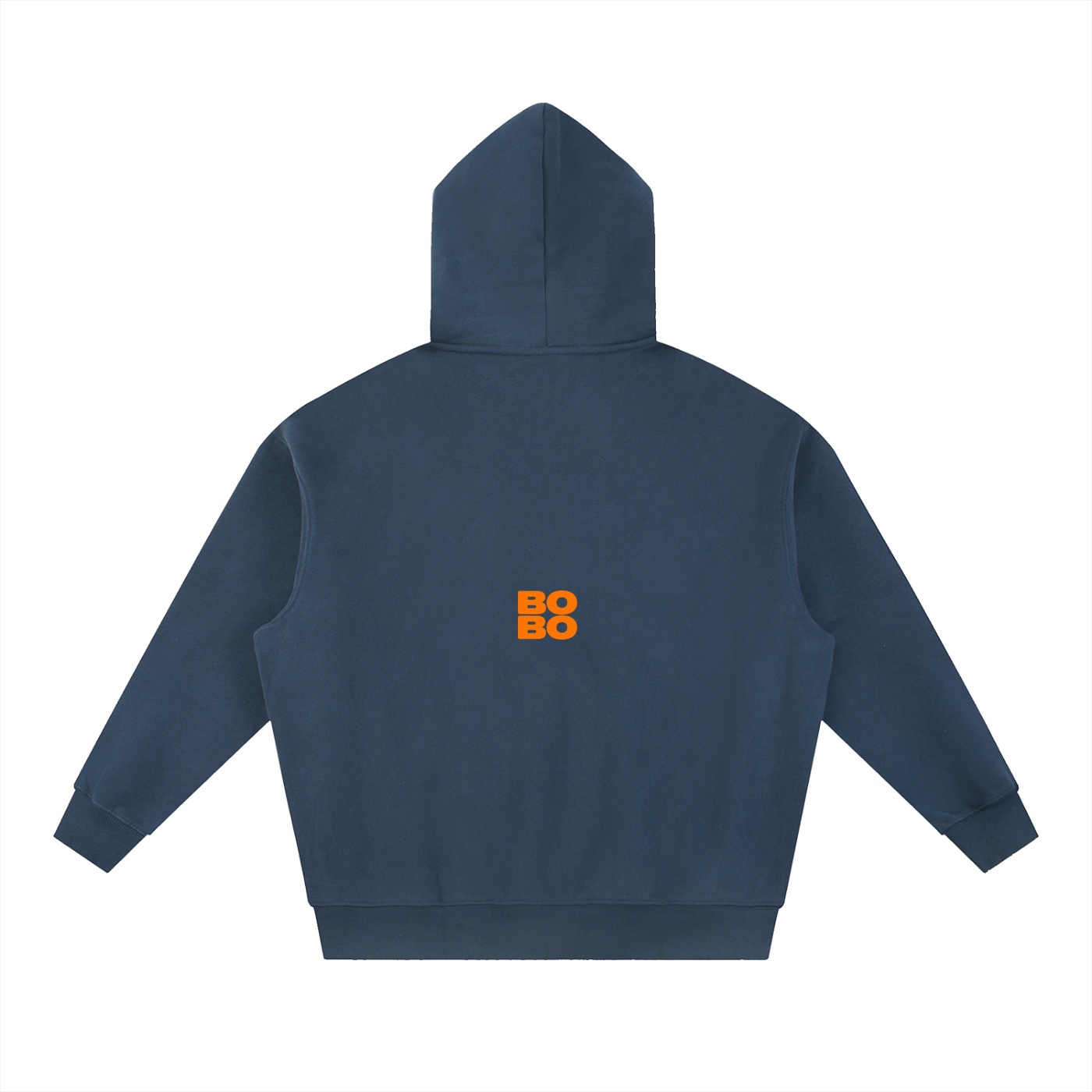 Oversized  Crop Back logo BOBO Hoodie — view 9