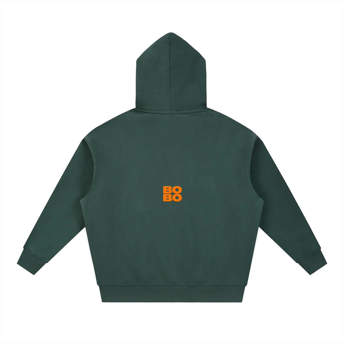 Oversized  Crop Back logo BOBO Hoodie — view 7