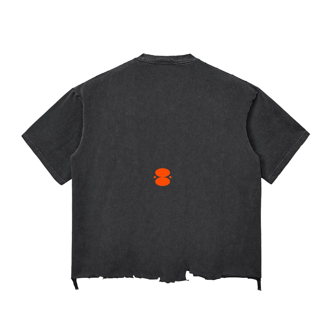 Snow Wash Crudo Back Logo