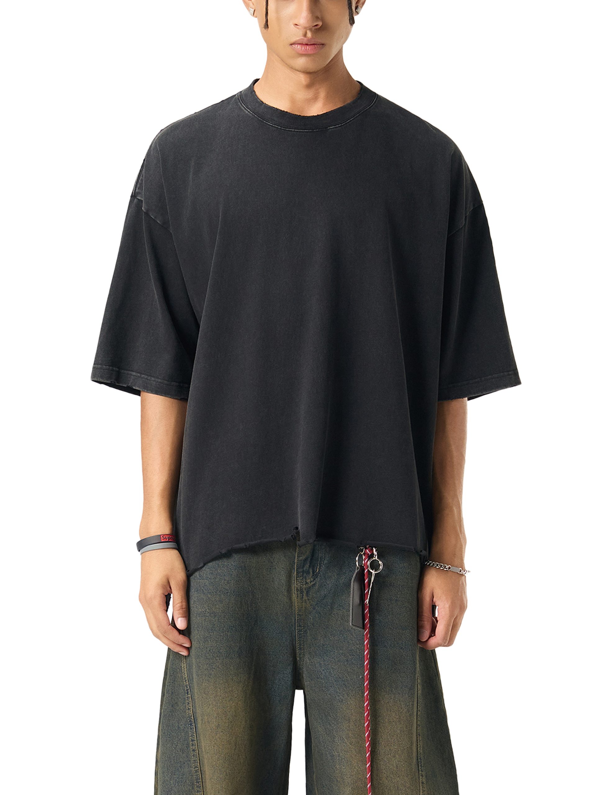 Snow Wash BOBO Crudo Tee — view 7